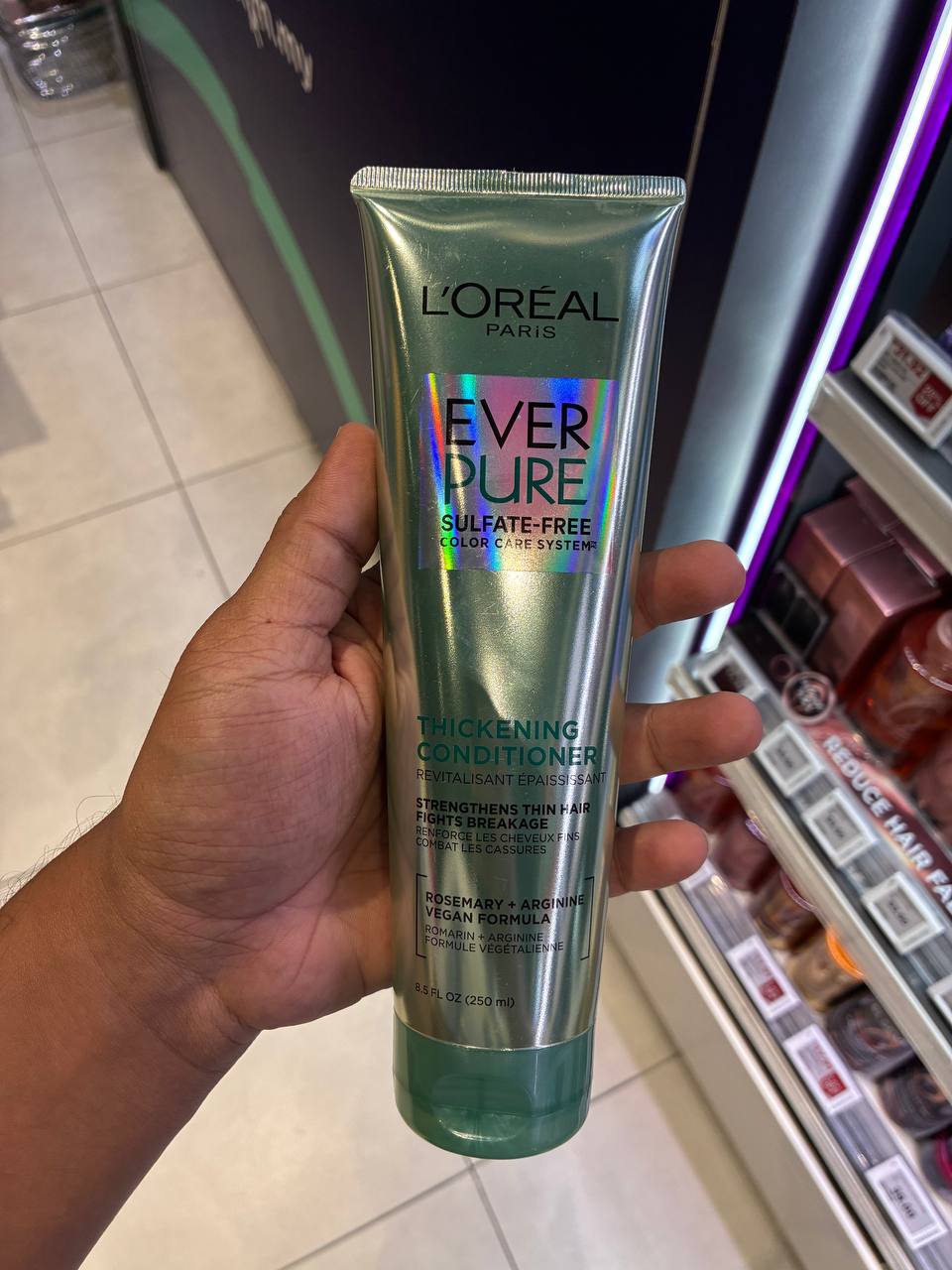 L'OREAL HAIR EXPERT Ever Pure Frizz Defy Shampoo 250ml